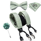 bretelles homme imprimées, ensemble luxe homme, accessoire homme élégant, bretelles soie, coffret cadeau homme