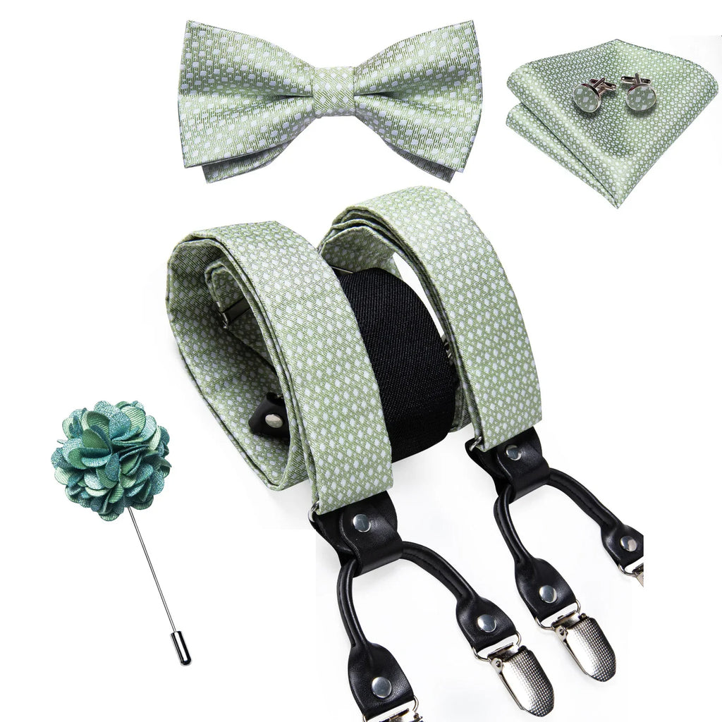 bretelles homme imprimées, ensemble luxe homme, accessoire homme élégant, bretelles soie, coffret cadeau homme