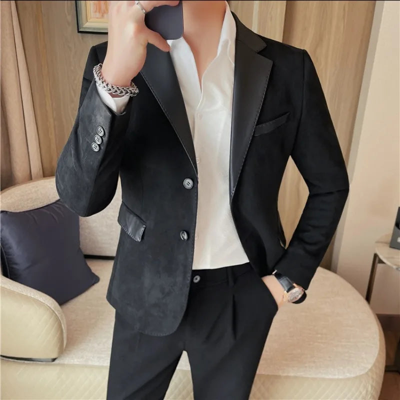 veste homme velours, veste homme élégante, veste homme casual chic, blazer homme velours, veste homme luxe