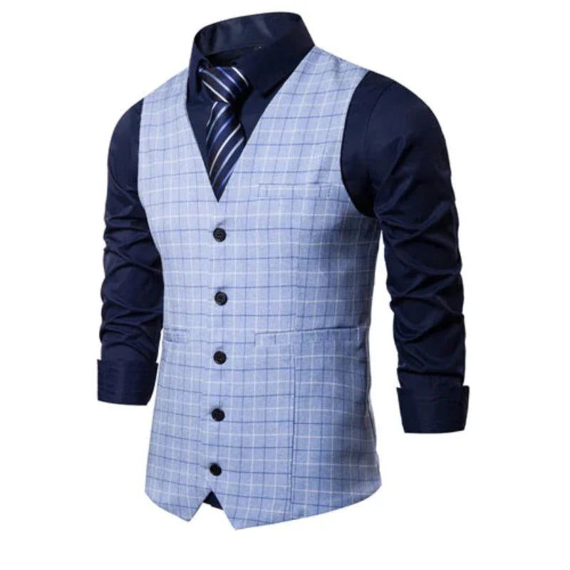 gilet homme carreaux, gilet homme formel, gilet homme élégant, veste sans manches homme, gilet de costume homme