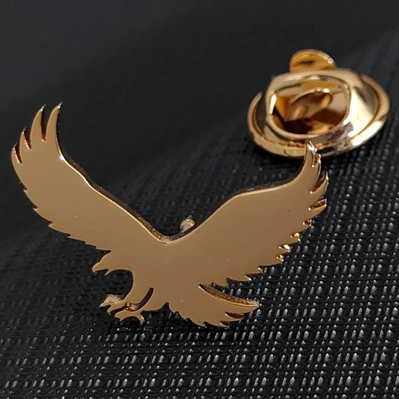 broche homme aigle, broche costume élégante, accessoire homme, broche unique, bijou homme formel