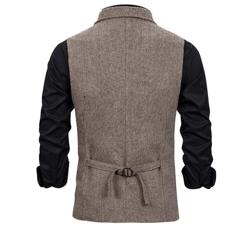 gilet homme à revers, gilet en polyester, gilet homme élégant, gilet décontracté, gilet polyvalent