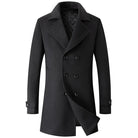 Manteau homme croisé lisse, Long manteau homme, Long manteau homme, Manteau homme, Manteau homme, Modèle de thème







