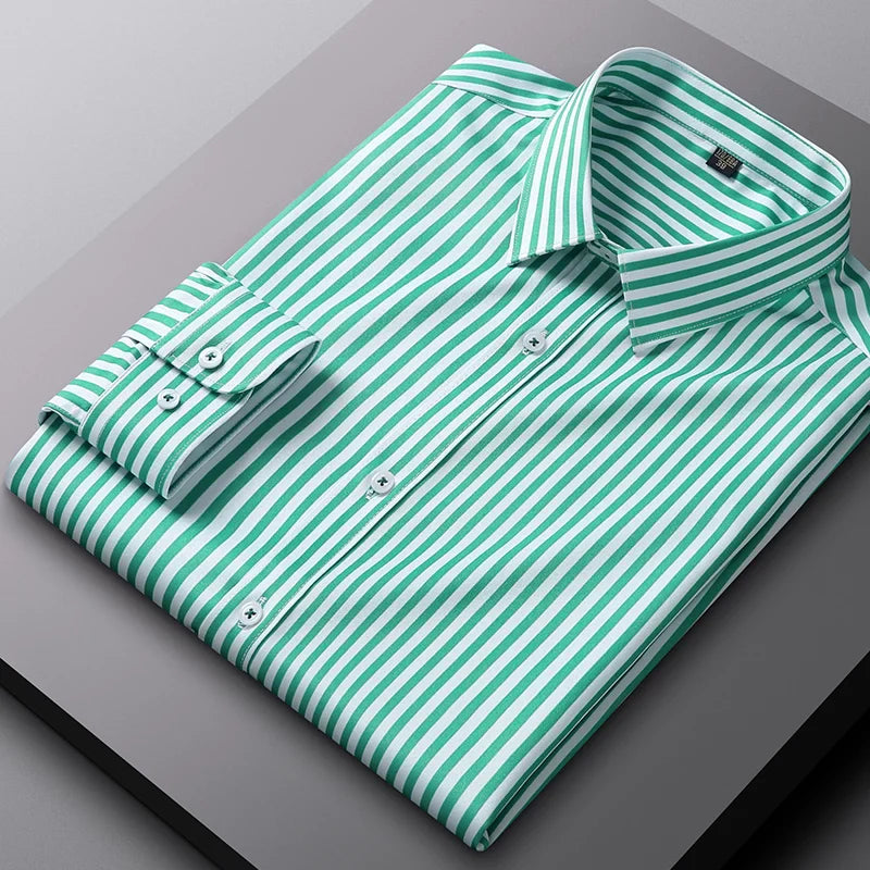Chemise Sociale Homme Rayée, Chemise Sociale Homme Rayée, Chemise Sociale Homme, Chemise Sociale, Chemise Homme, Chemise, Chemise Rayée, Chemise sociale rayée