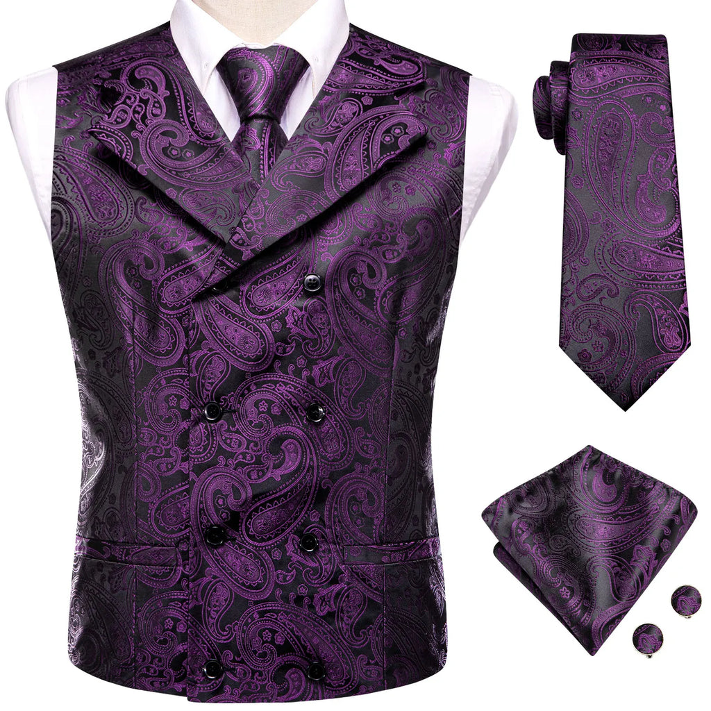 ensemble gilet homme, gilet homme croisé, gilet imprimé homme, tenue formelle homme, accessoires costume homme