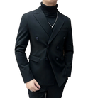 Veste Homme Croisée, Veste Élégante pour Homme, Veste Casual Chic Homme, Veste Professionnelle Homme, Veste Coton Polyester Homme







