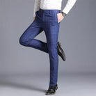 Calça Social Masculina Alfaiataria Xadrez Maximus