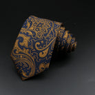 cravate florale imprimée, cravate en polyester premium, accessoire homme élégant, cravate motif exclusif, cravate sophistiquée