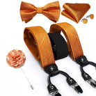 bretelles homme imprimées, ensemble luxe homme, accessoire homme élégant, bretelles soie, coffret cadeau homme