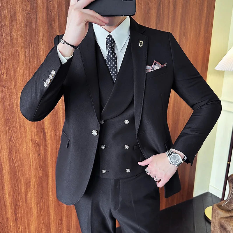 Costume Homme Complet, Costume Homme, Costume Homme Slim Fit, costume 3 Pièces, Costume 3 Pièces Slim Fit, Costume 3 Pièces Moderne