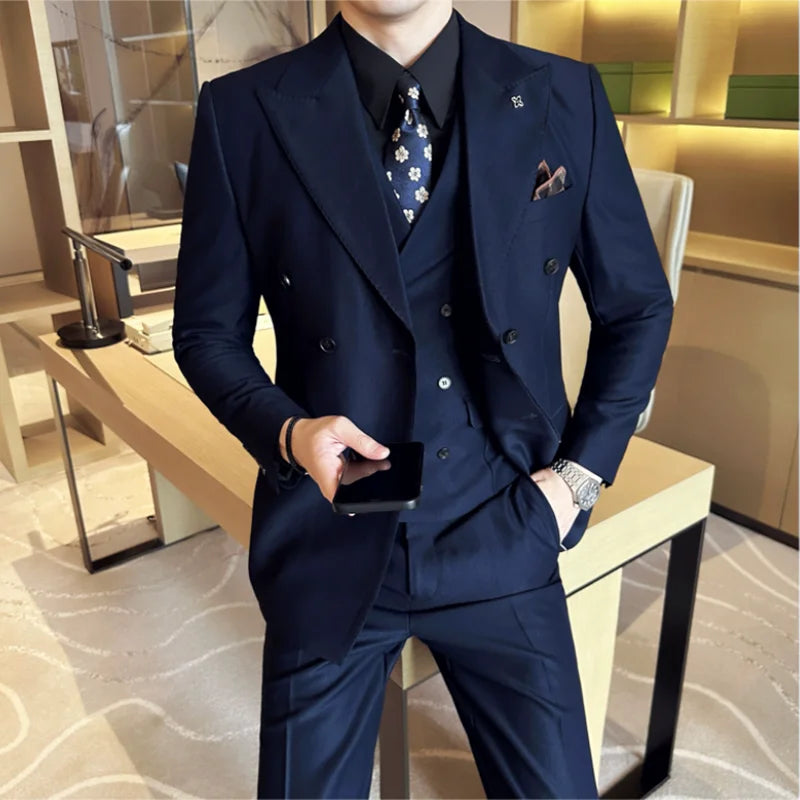 costume slim fit, Costume Maximus, Costume Homme Croisé, Costume Homme Complet, Costume Homme, Costume Croisé, Costume 3 Pièces Slim Fit, Costume 3 Pièces Moderne, Costume