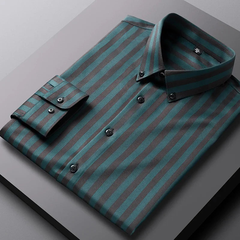 Chemise Sociale Homme Rayée, Chemise Sociale Homme Rayée, Chemise Sociale Homme, Chemise Sociale, Chemise Homme, Chemise, Chemise Rayée, Chemise sociale rayée