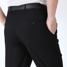 Pantalon de costume homme, Pantalon homme formel, Vêtement de travail homme, Pantalon de costume élégant, Pantalon polyester soie





