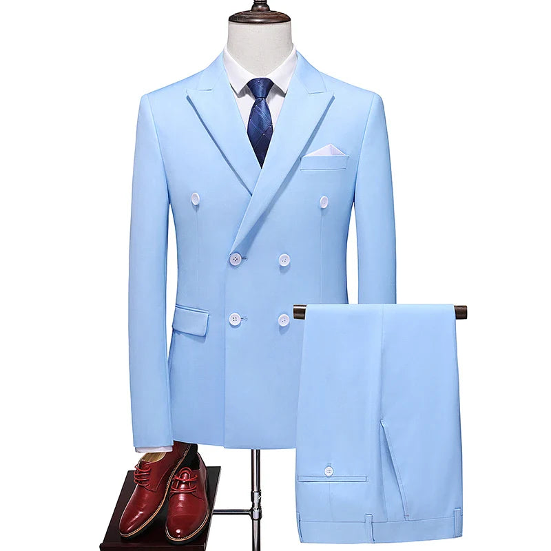 Costume Croisé Homme, Costume Homme Croisé Traditionnel, Costume Homme 6 boutons, Costume Homme, Veste Homme, Costume Homme Croisé