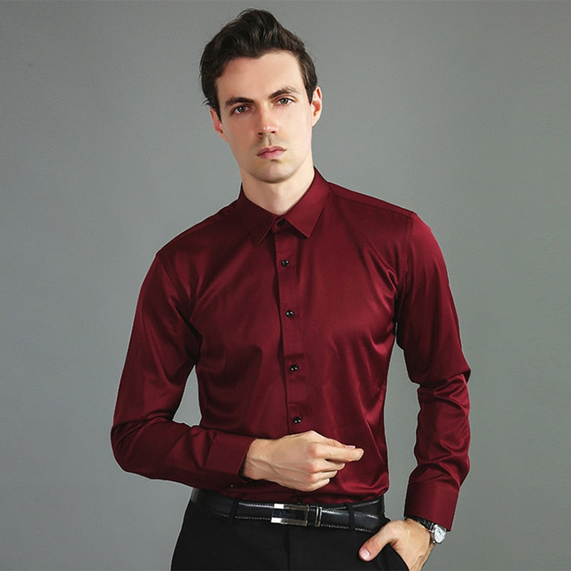 Chemise Élégante Homme, Chemise Homme, Chemise Classique Homme, Chemise Classique, Chemise