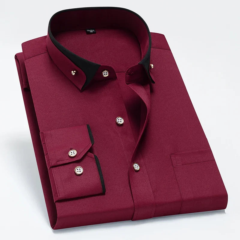 Chemise Homme, Chemise Habillée Homme, Chemise Habillée, Chemise Classique, Chemise