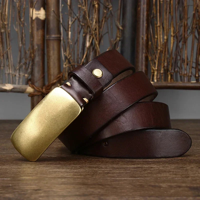 ceinture homme cuir rustique, ceinture en cuir véritable, accessoire homme élégant, boucle rustique, ceinture durable