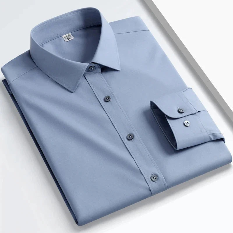 Chemise Habillée Homme, Chemise Homme Casual, Chemise Élégante Homme, Chemise Homme Moderne, Chemise Polyester Coton, Chemise