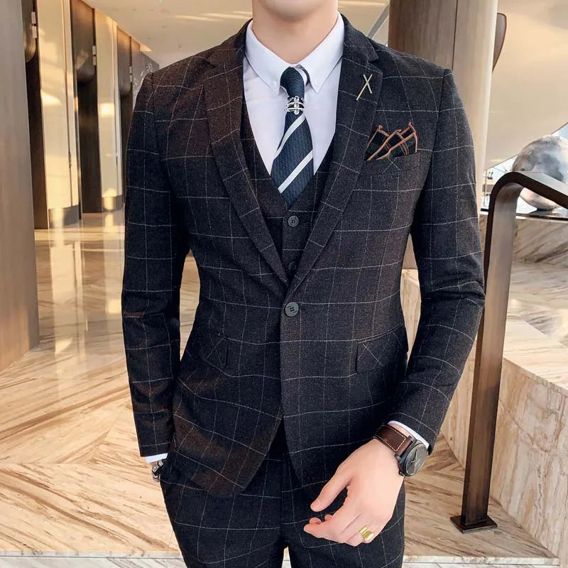 Costume Maximus, Costume Homme Complet, Costume Homme Carreaux, Costume Homme, Costume Carreaux, Costume