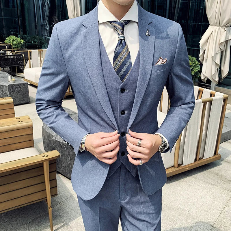 Terno Masculino, terno slim fit, terno masculino liso, terno completo, terno masculino completo