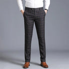Calça Social Masculina Alfaiataria Xadrez Maximus