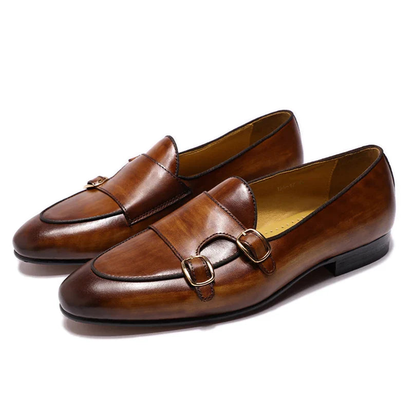 mocassin homme formel, mocassin en cuir véritable, chaussure élégante pour homme, mocassin confortable, mocassin de bureau