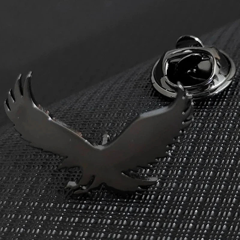broche homme aigle, broche costume élégante, accessoire homme, broche unique, bijou homme formel