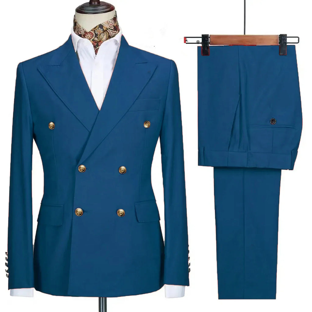 Costume Croisé, Costume Homme Croisé, Costume Homme Slim Fit, Costume Homme