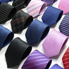 cravate rayée, cravate en polyester, cravate homme élégante, accessoire masculin de qualité, cravate classique