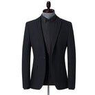 Veste Homme Slim, Veste Homme Noire, Veste Élégante Homme, Veste Décontractée Chic, Veste Homme Classique









