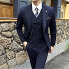 Costume Slim, Costume Homme Slim Fit, Costume Homme Complet, Costume Homme, Costume avec Gilet Croisé, Costume