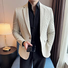Veste homme à carreaux, Blazer chic décontracté homme, Veste élégante Maximus homme, Blazer formel homme, Mode masculine moderne









