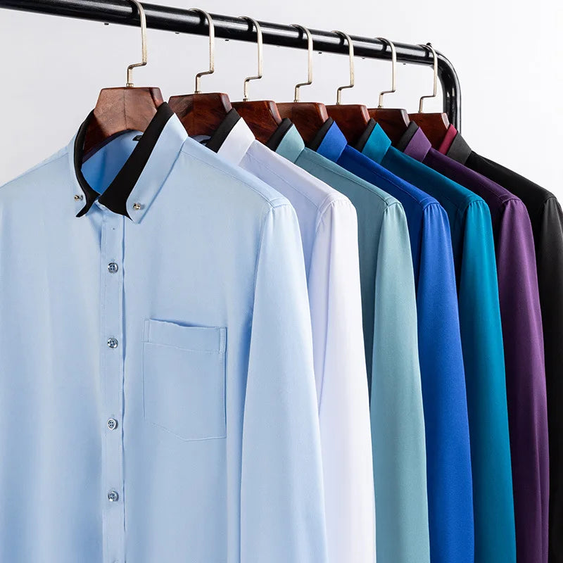 Chemise Homme, Chemise Habillée Homme, Chemise Habillée, Chemise Classique, Chemise