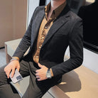 veste homme effet daim, veste homme slim fit, veste homme élégante, blazer homme, veste homme casual chic


