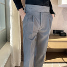 pantalon tailleur ajustable, pantalon homme slim, pantalon taille haute homme, pantalon homme élégant, pantalon de costume ajustable