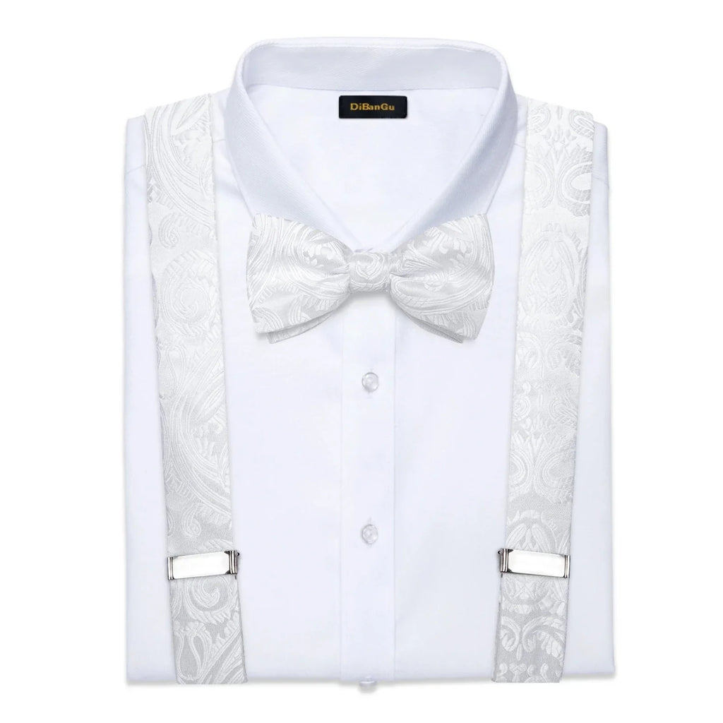 bretelles homme imprimées, ensemble luxe homme, accessoire homme élégant, bretelles soie, coffret cadeau homme