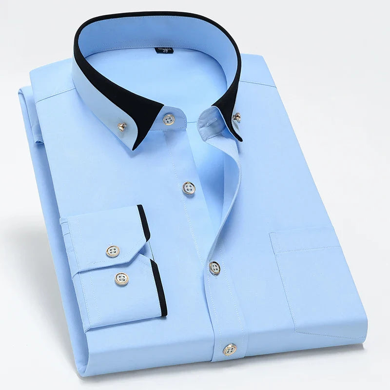 Chemise Homme, Chemise Habillée Homme, Chemise Habillée, Chemise Classique, Chemise