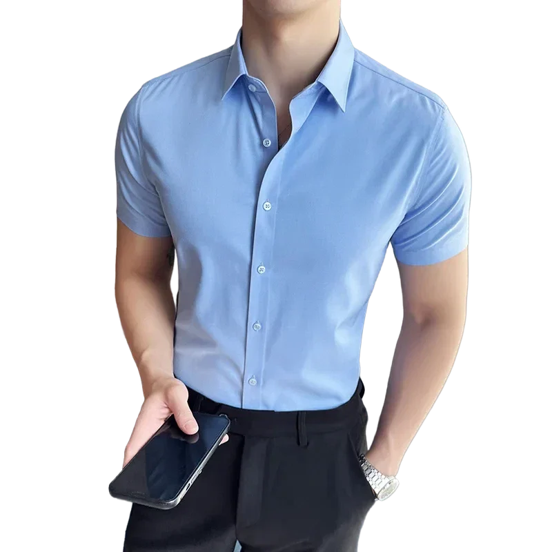 Chemise Homme Manches Courtes, Chemise Sociale Homme, Chemise à Manches Courtes, Chemise Sociale, Chemise Homme, Chemise Courte, Chemise