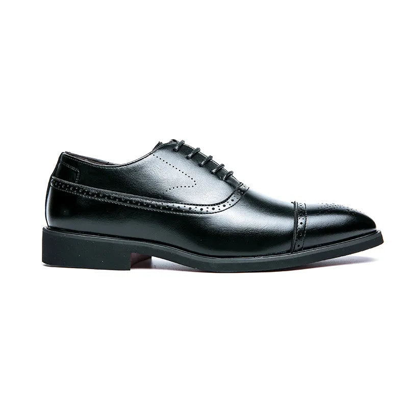 chaussure richelieu homme, chaussure brogue homme, chaussure homme noire, chaussure de ville classique, chaussure formelle homme