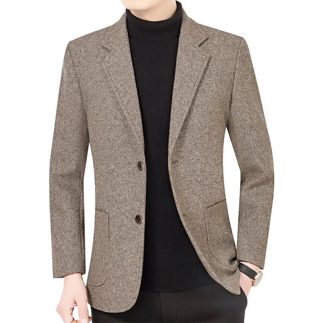 Veste Homme Élégante, Veste Décontractée Chic Homme, Veste Classique Homme, Veste Habillée Homme, Veste Homme Polyvalente