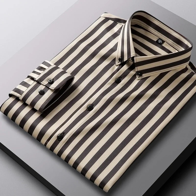 Chemise Sociale Homme Rayée, Chemise Sociale Homme Rayée, Chemise Sociale Homme, Chemise Sociale, Chemise Homme, Chemise, Chemise Rayée, Chemise sociale rayée