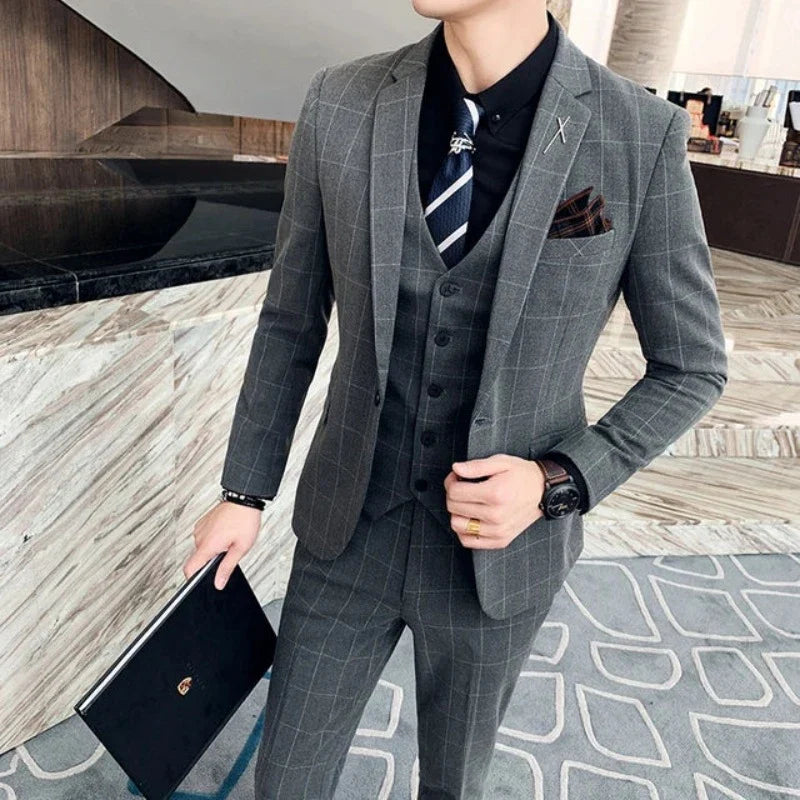 Costume Maximus, Costume Homme Complet, Costume Homme Carreaux, Costume Homme, Costume Carreaux, Costume