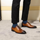 chaussure homme bout pointu, chaussure homme dégradé, chaussure de ville élégante, chaussure formelle homme, chaussure homme moderne