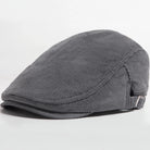 béret homme côtelé, béret en coton et polyester, béret élégant homme, accessoire masculin contemporain, béret ajustable