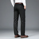 pantalon homme casual chic, pantalon homme habillé, pantalon homme confortable, pantalon homme léger, pantalon homme coton polyester