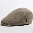 béret homme côtelé, béret en coton et polyester, béret élégant homme, accessoire masculin contemporain, béret ajustable