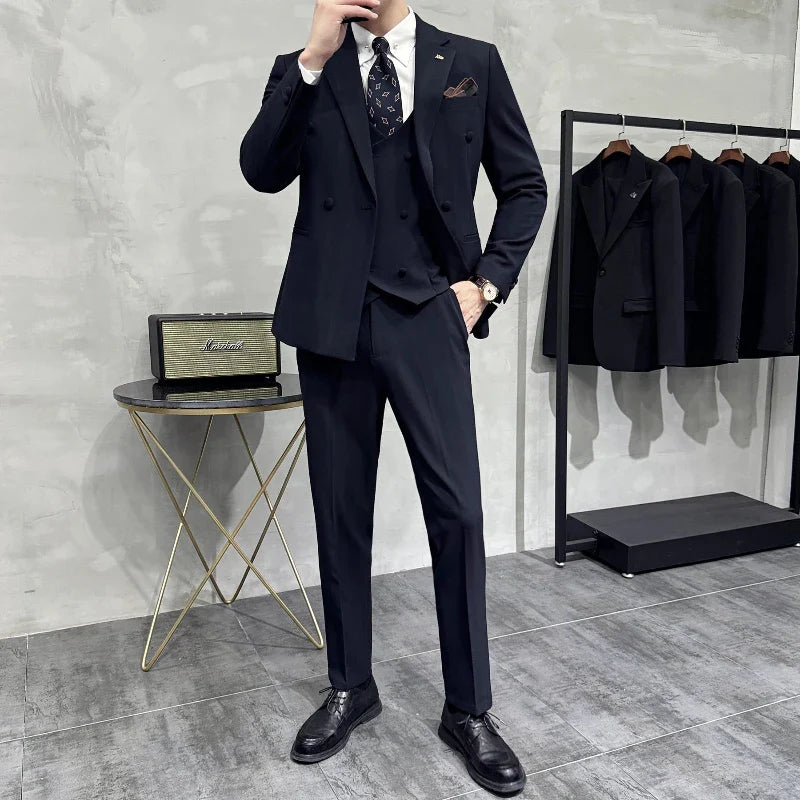 Terno masculino, terno transpassado, Terno Transpassado Listrado, terno listrado transpassado, terno listrado elegante