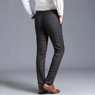 Calça Social Masculina Alfaiataria Xadrez Maximus