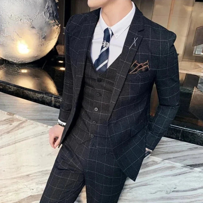 Costume Maximus, Costume Homme Complet, Costume Homme Carreaux, Costume Homme, Costume Carreaux, Costume