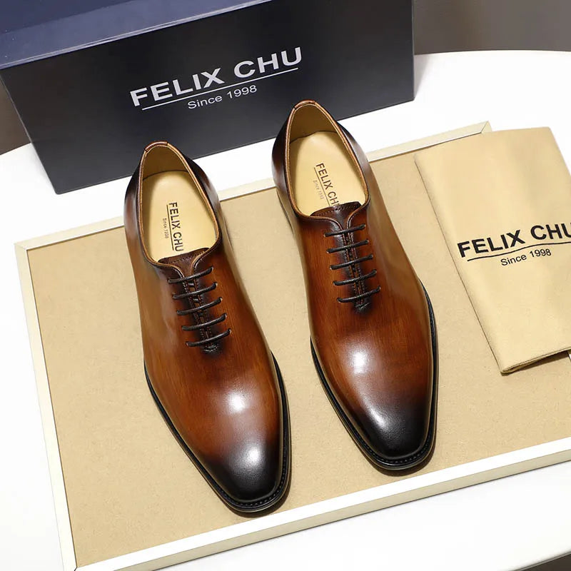 chaussure homme bout pointu, chaussure homme dégradé, chaussure de ville élégante, chaussure formelle homme, chaussure homme moderne